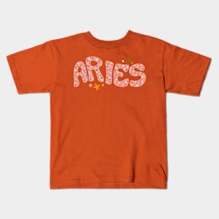 Starry Aries Kids T-Shirt